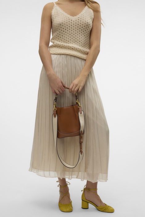 Vero Moda vmvips nw ankle skirt wvn ce ga